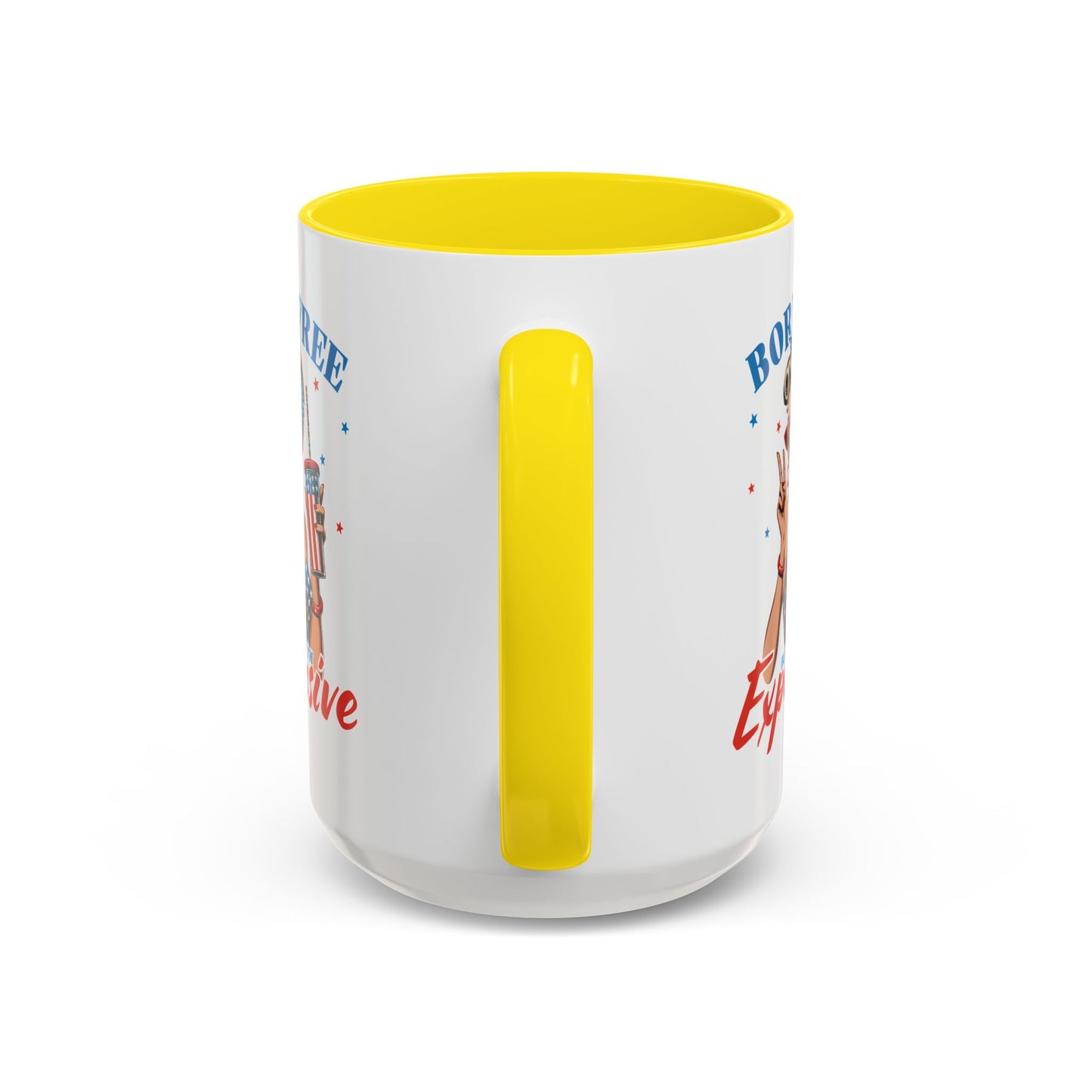 4th of July Mug - Born Free But Now I'm Expensive