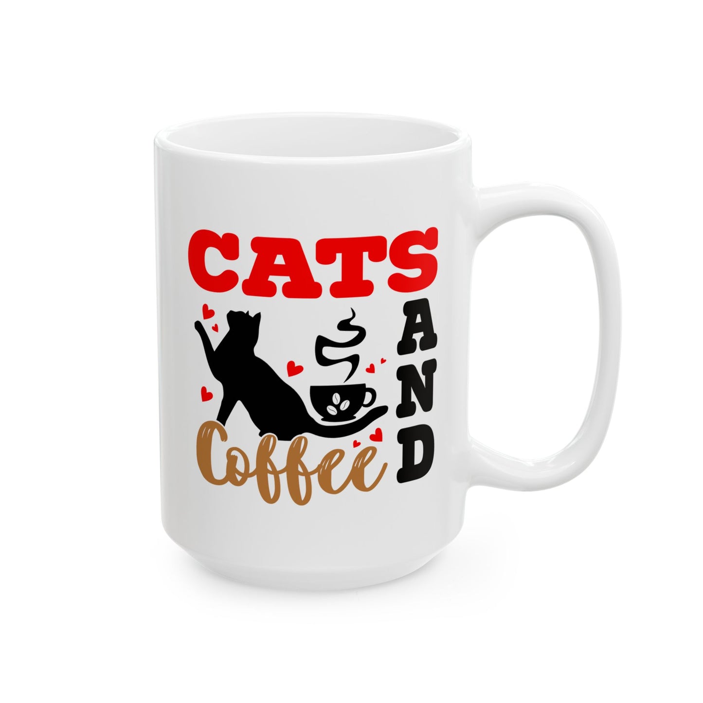 Animal Mug - Cats and Coffee