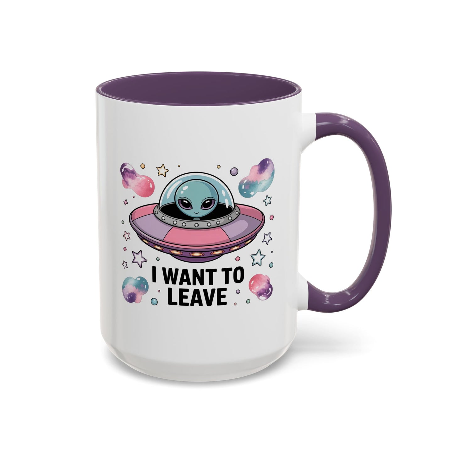Alien Mug - I Want To Leave