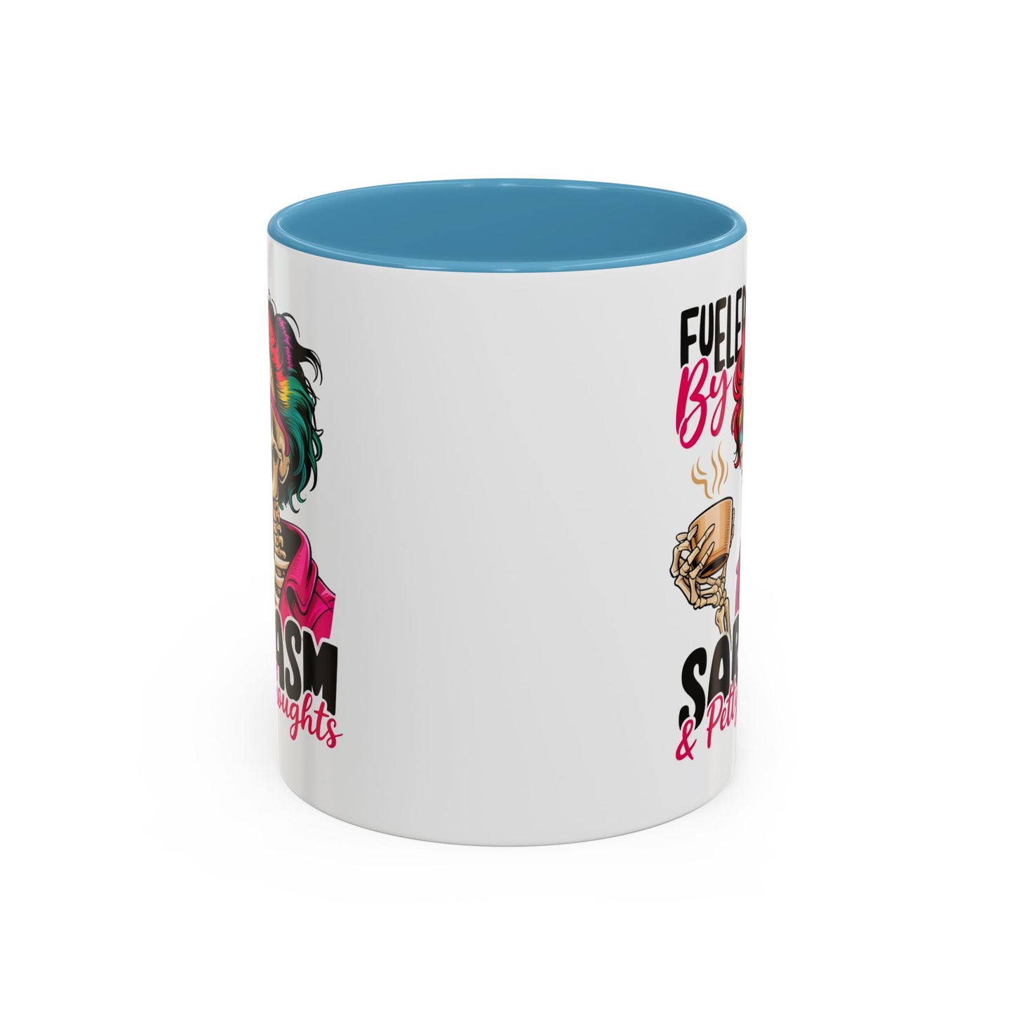 Humor Mug - Fueled by Sarcasm & Petty Thoughts
