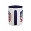 Religious Mug - One Nation Flag Cross