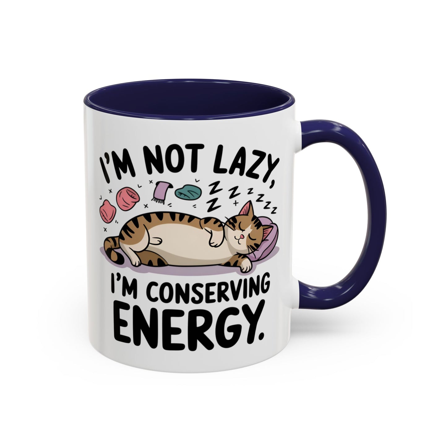 Animal Mug - I'm Not Lazy I'm Conserving Energy