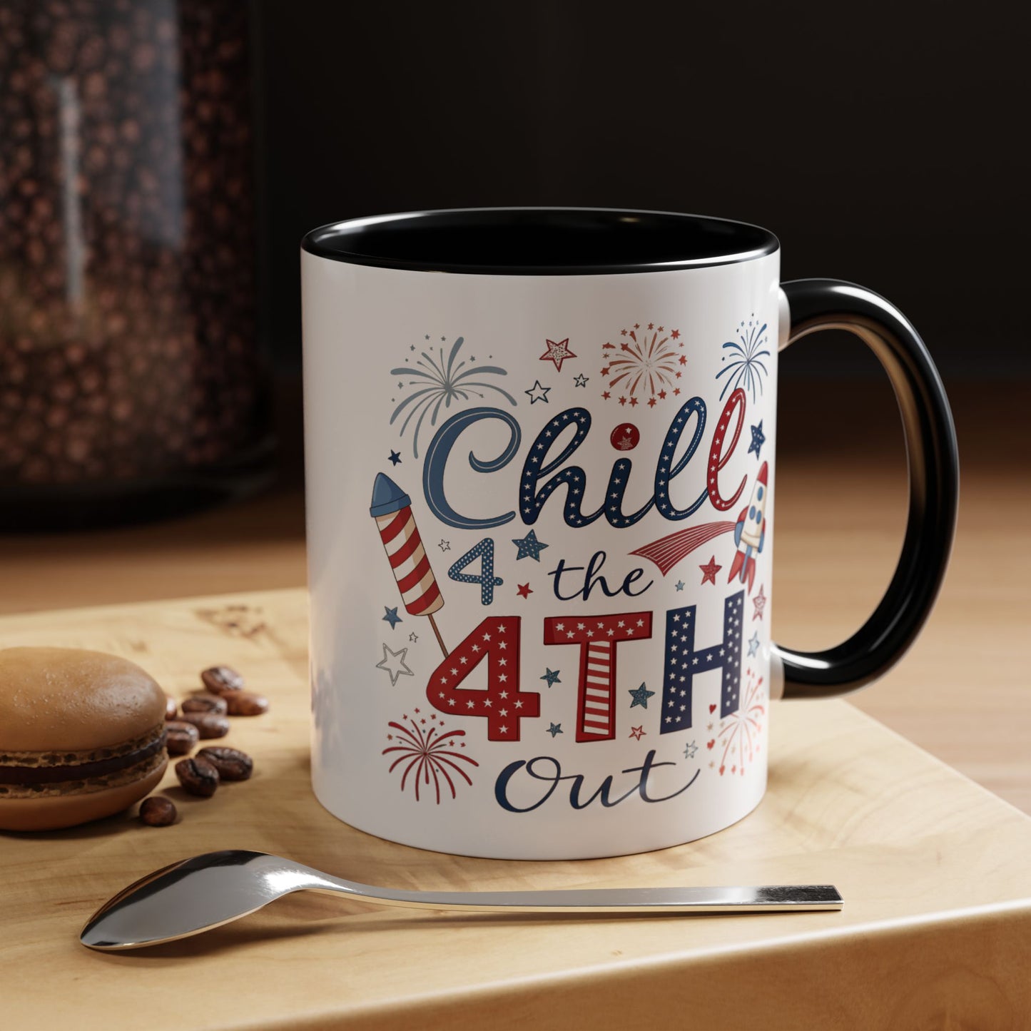 4th of July Mug - Chill the 4th Out Celebrations