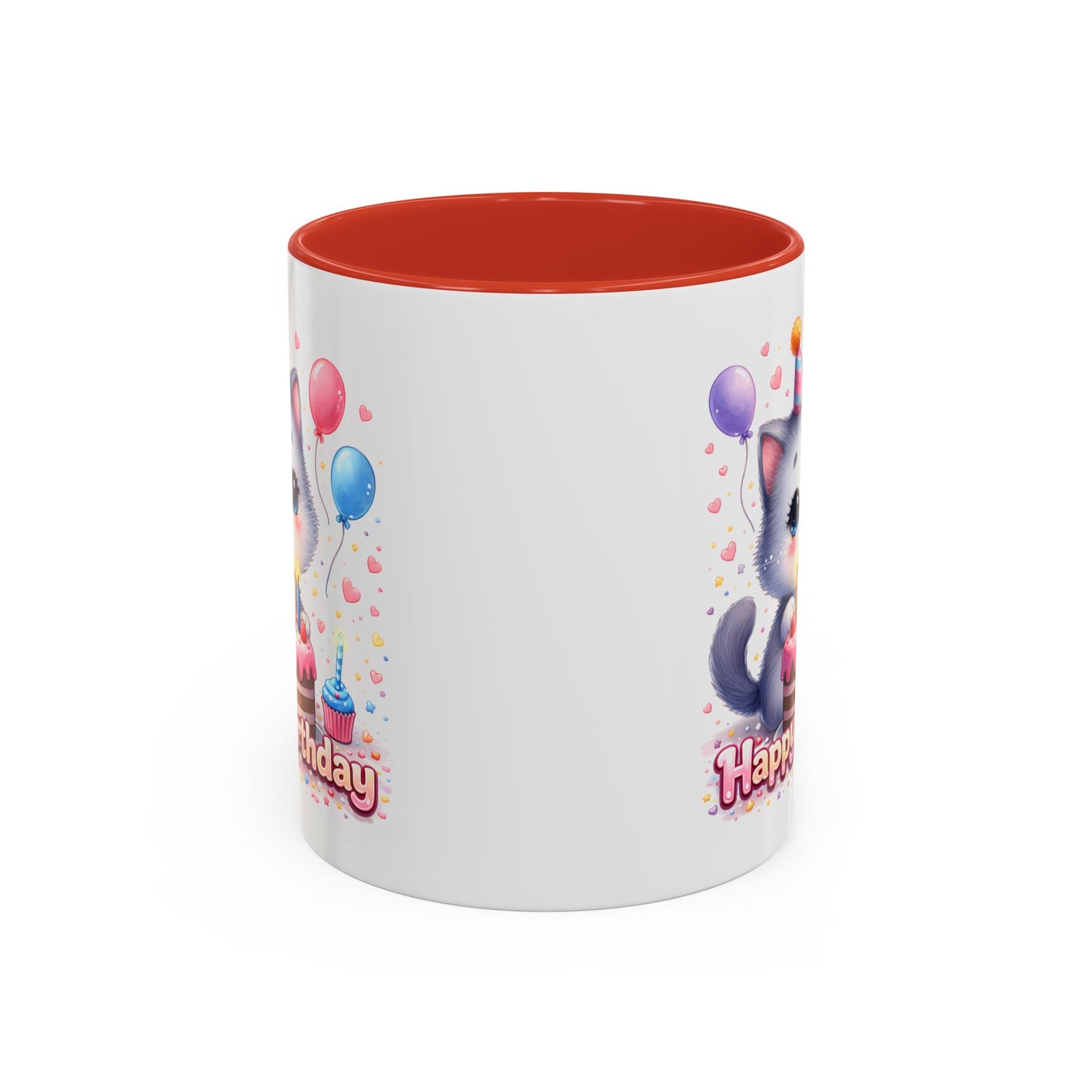 Birthday Mug - Birthday Kitty