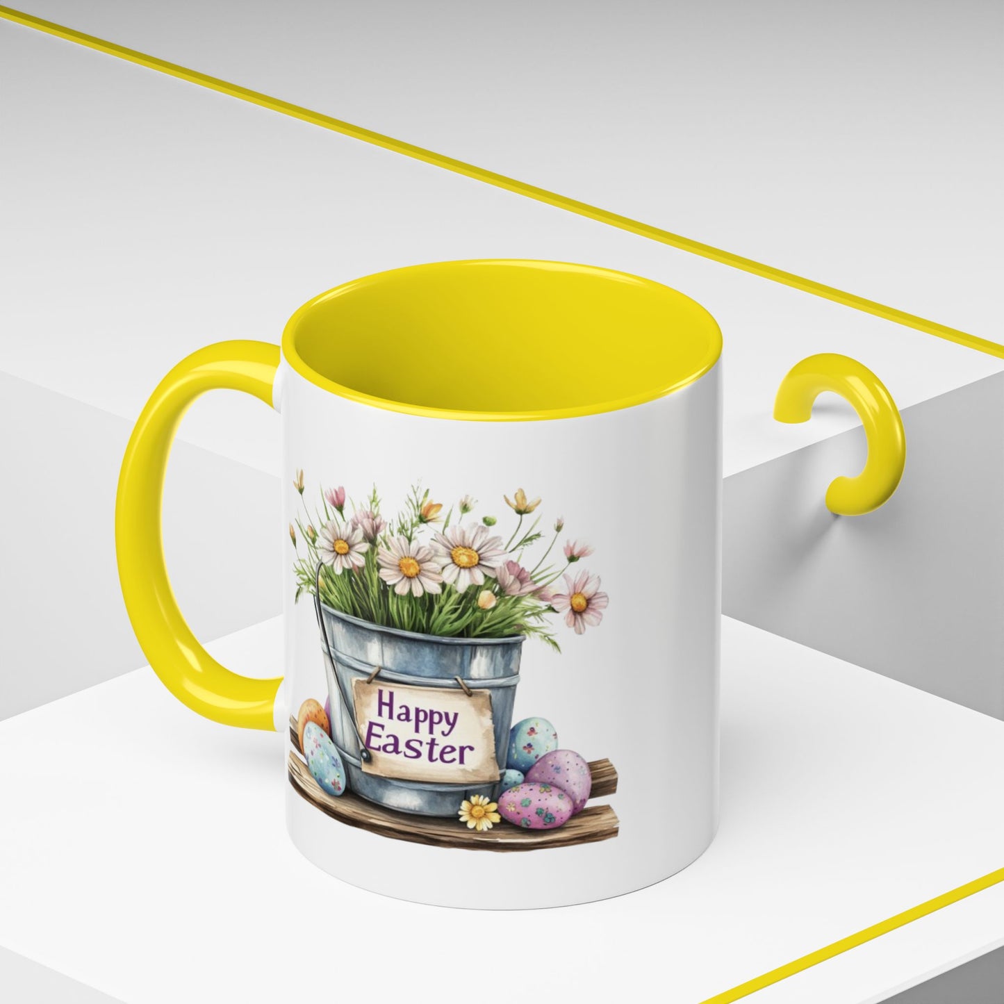 Easter Mug - Flower Bucket