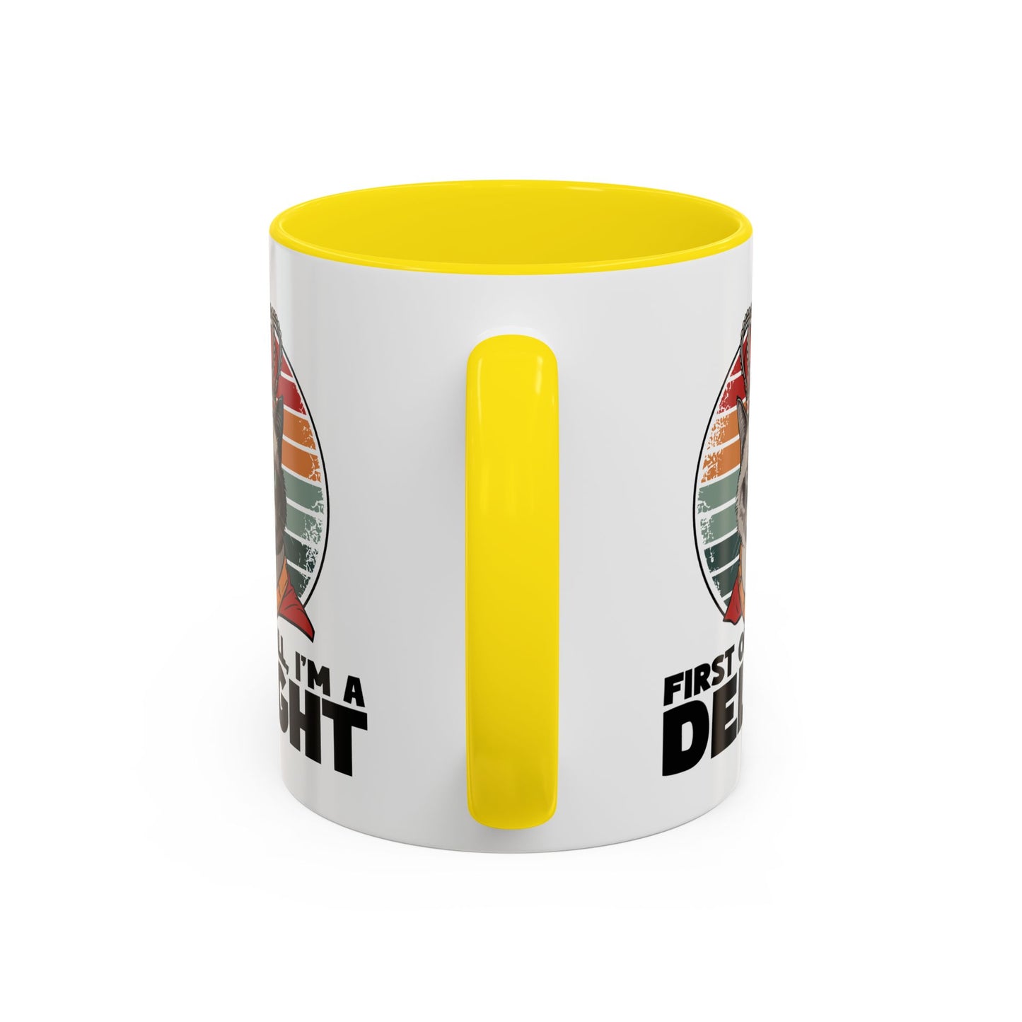 Animal Mug - First of All I'm a Delight