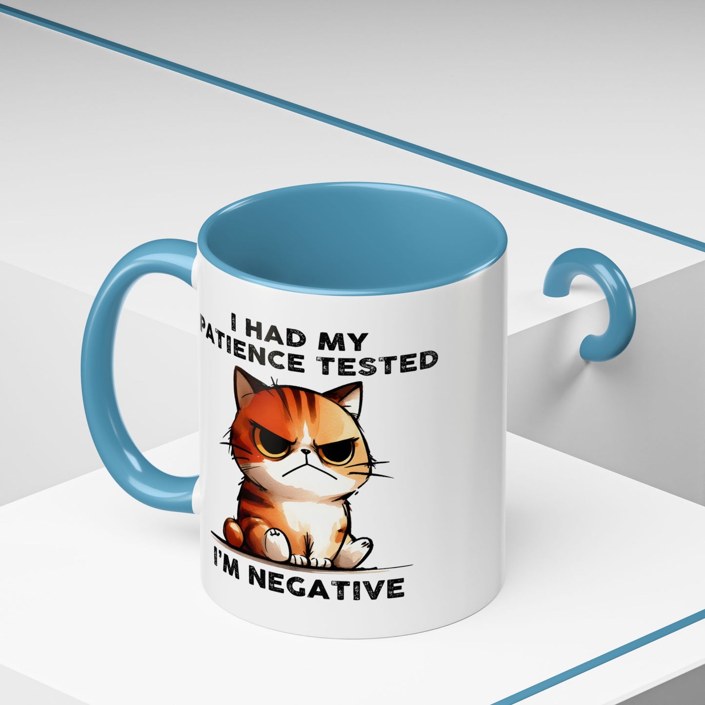 Humor Mug - I Had My Patience Tested Cat