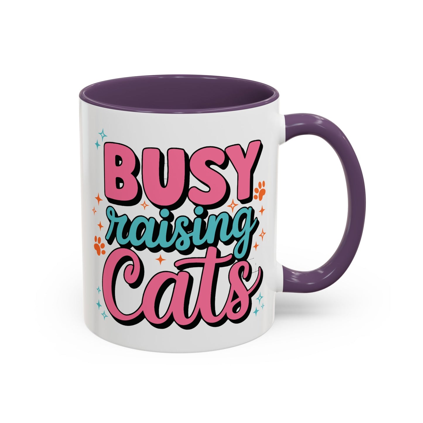 Animal Mug - Busy Raising Cats
