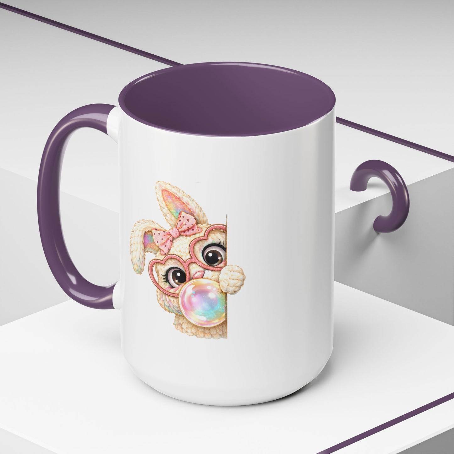 Easter Mug - Peaking Easter Bunny