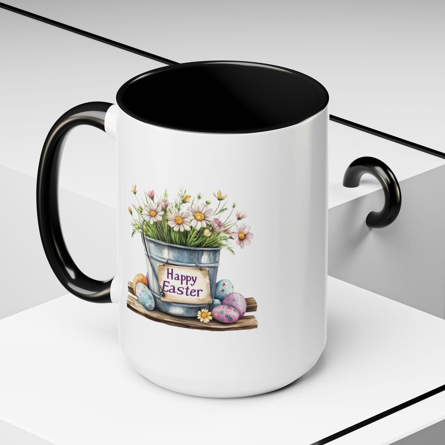Easter Mug - Flower Bucket