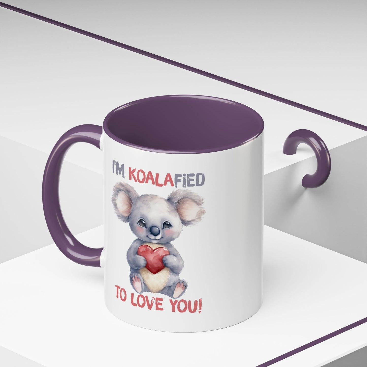 Valentine's Day Mug - I'm Koalafied To Love You
