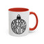 Christmas Mug - Merry Christmas Black Text Ornament