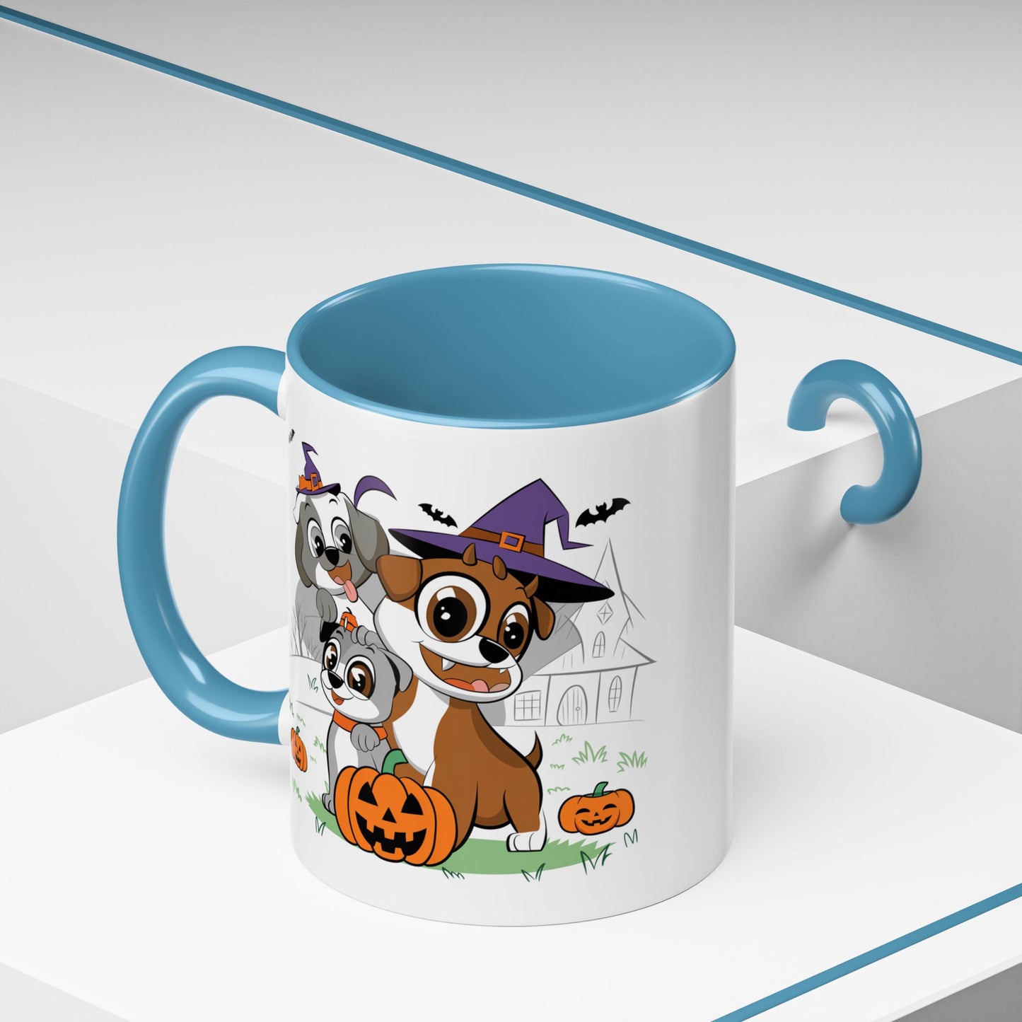 Halloween Mug - Three Puppies