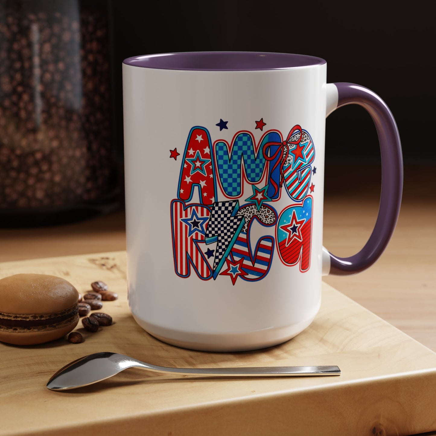 4th of July Mug - Retro America Coquette