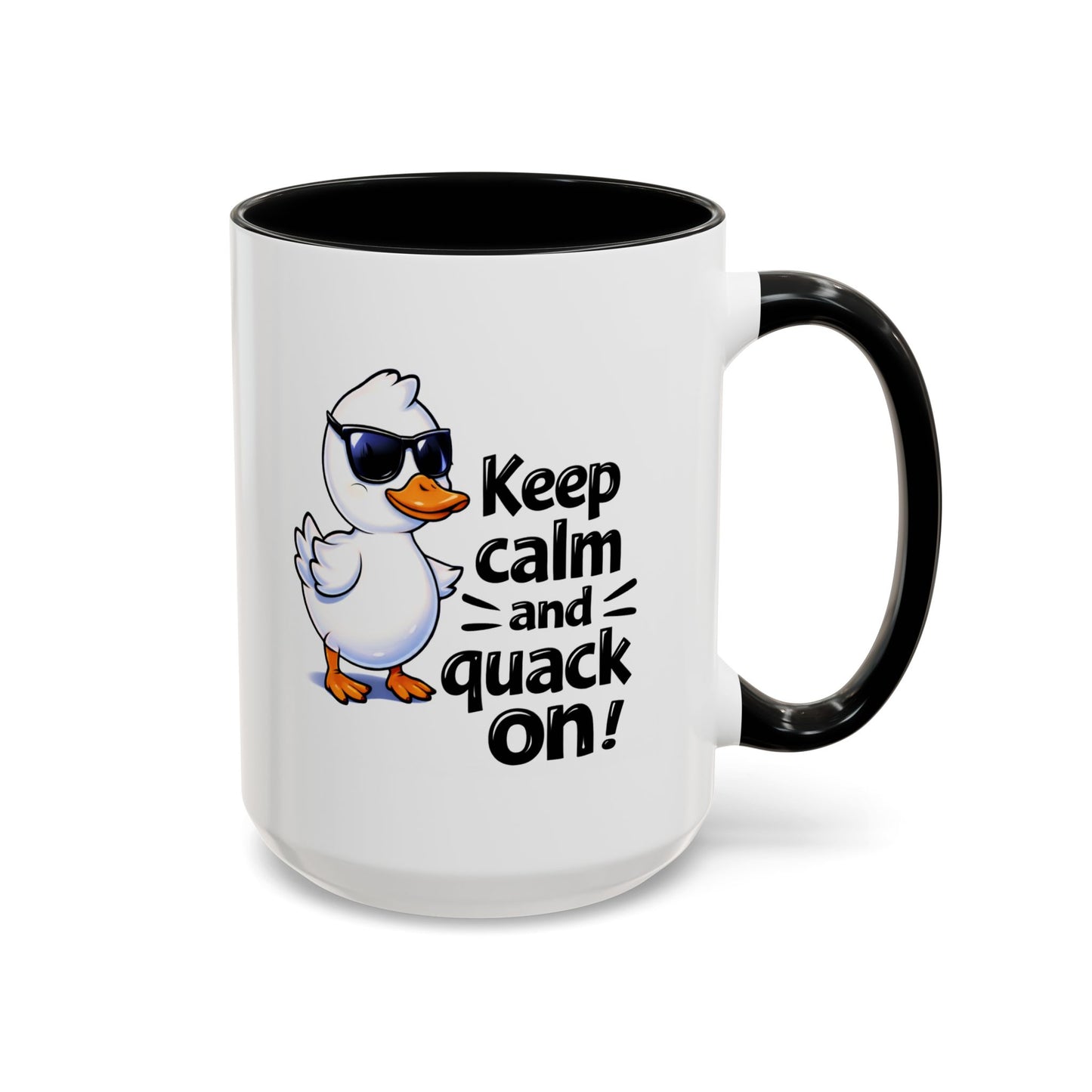 Wellness Mug - Keep Calm And Quack On