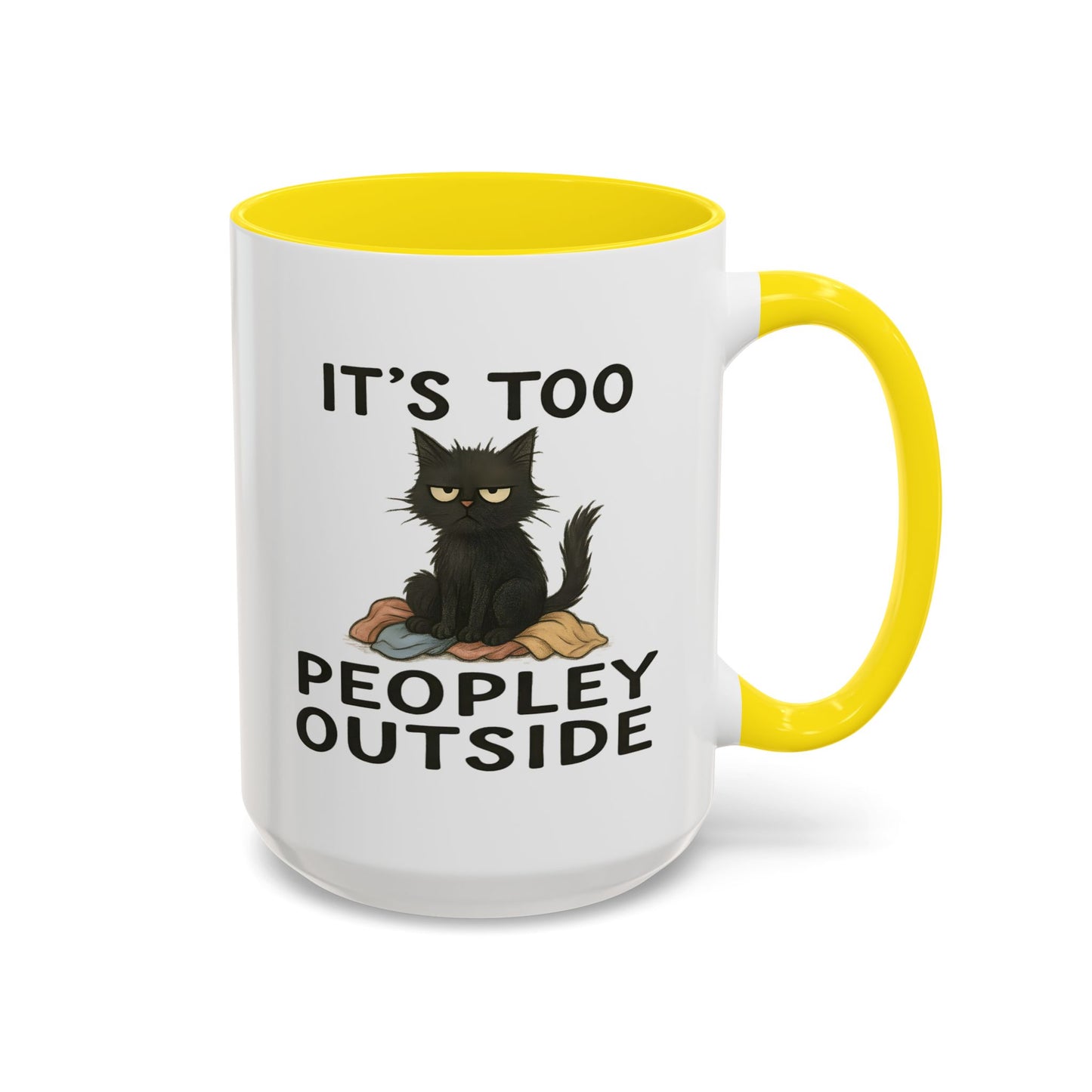 Animal Mug - It's Too Peopley Outside