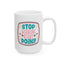 Motivation Mug - Stop Wishing Start Doing Badge