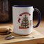 Christmas Mug - Merry Christmas Banner Tree Presents