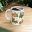 Chistmas Mug -  Reindeer Trees and House Wrap