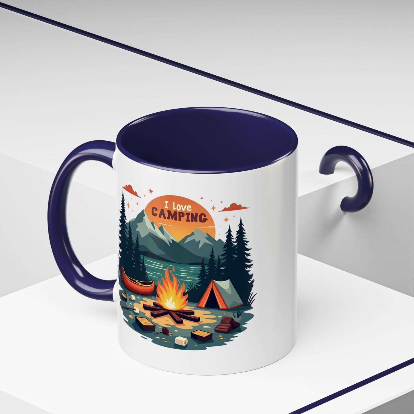 Adventure Mug - I Love Camping
