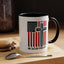 Religious Mug - One Nation Flag Cross