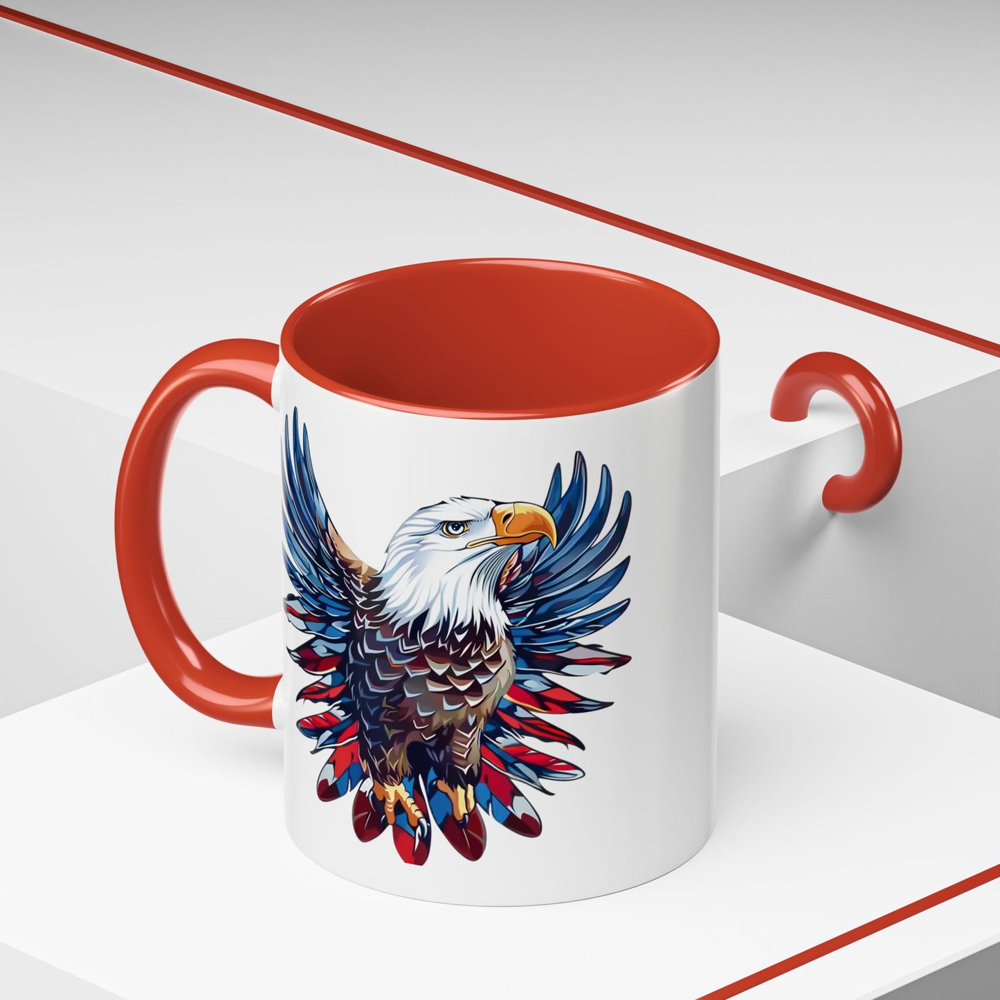 4th of July - Bald Eagle Flag 4