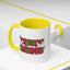 Christmas Mug - Merry Christmas Red & Green Text Hats Candy Canes
