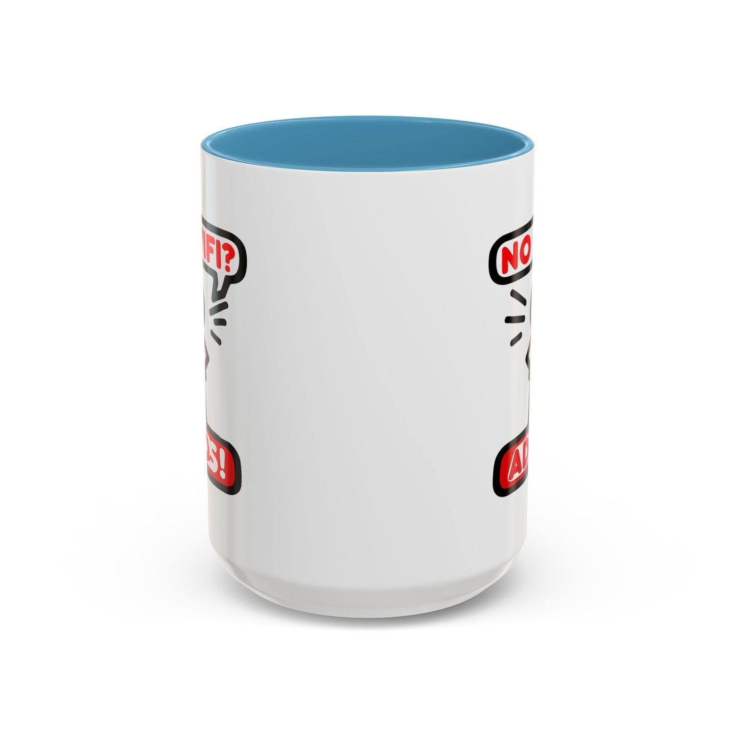 Humor Mug - No Wifi? Adios!