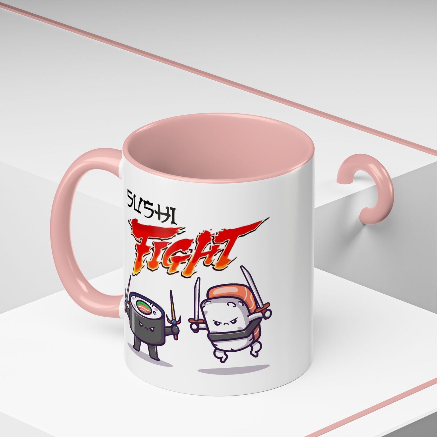 Humor Mug - Sushi Fight