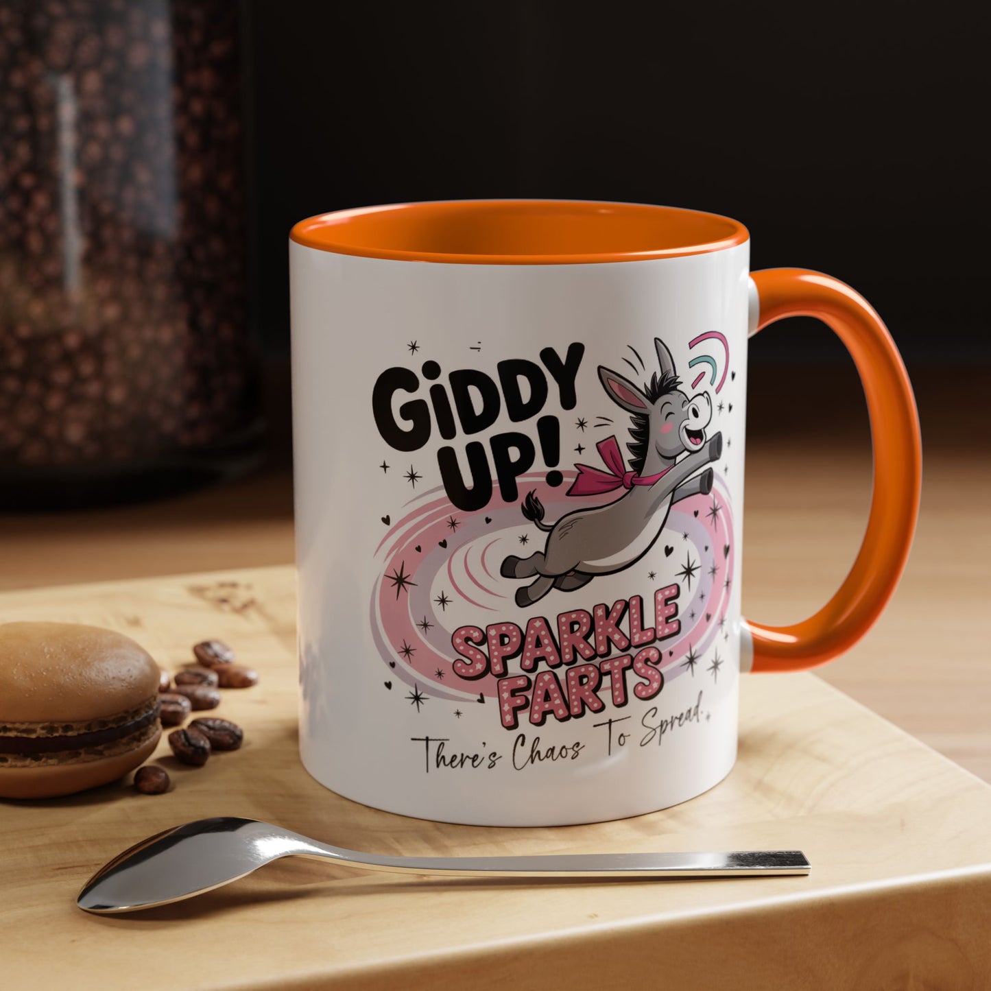 Humor Mug - Giddy Up Sparkle Farts