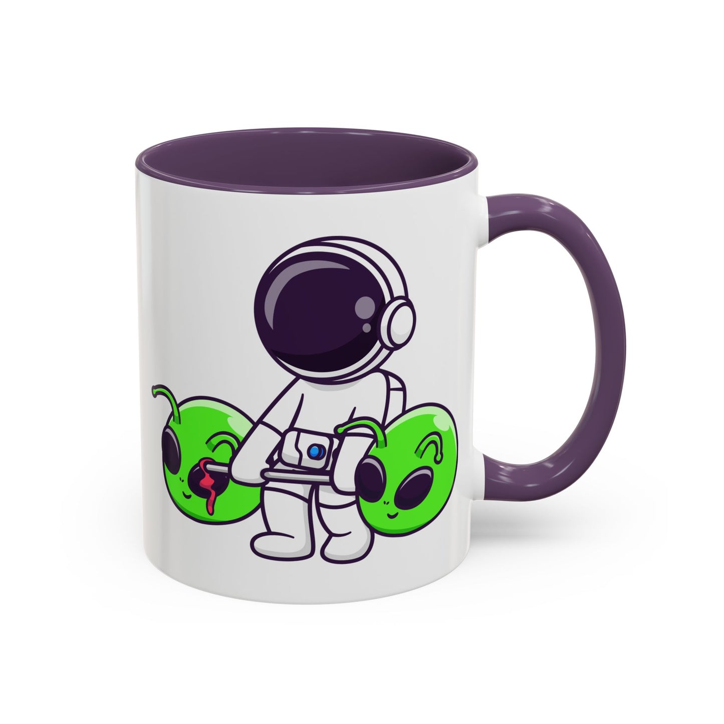 Alien Mug - Astronaut Lifting