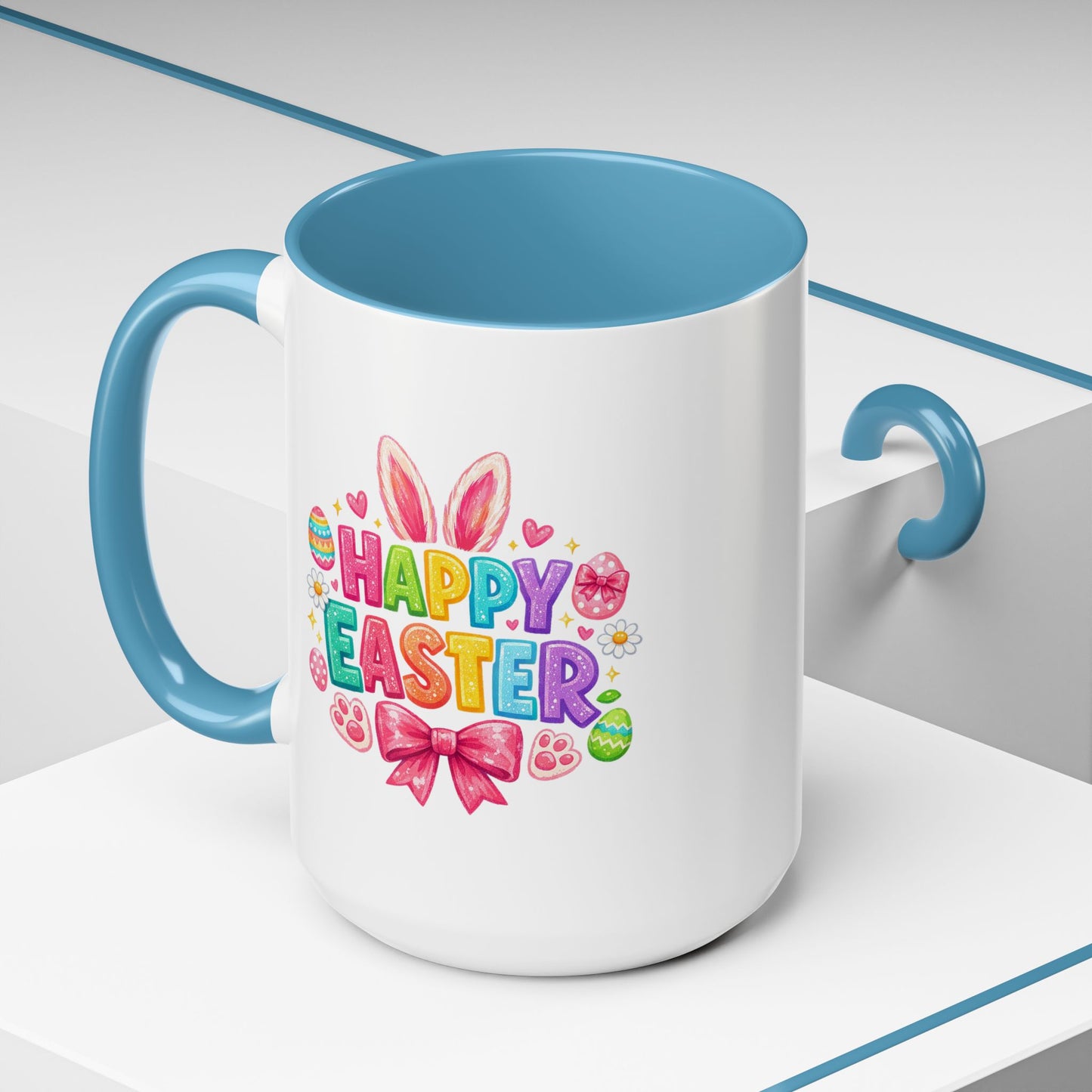 Easter Mug - Bunny Bow