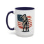 4th of July Mug - American Soldier Flag