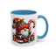 Christmas Mug - Gnome Candy Cane and Presents