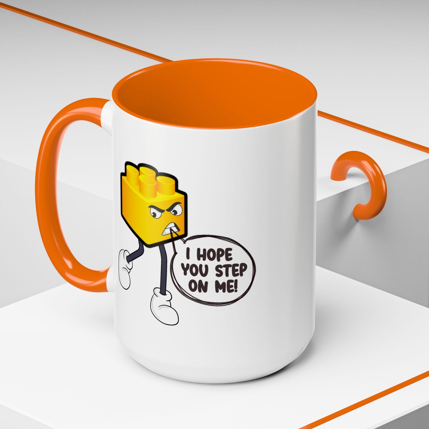Humor Mug - I Hope You Step On Me