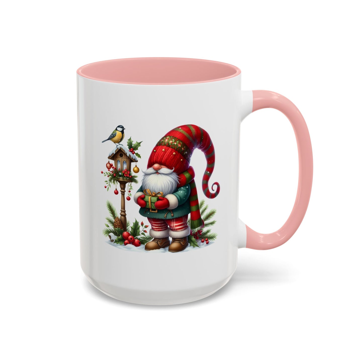 Christmas Mug - Gnome and Birdhouse