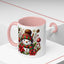 Christmas Mug - Red and Green Snowman