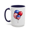 4th of July Mug - American Balloons