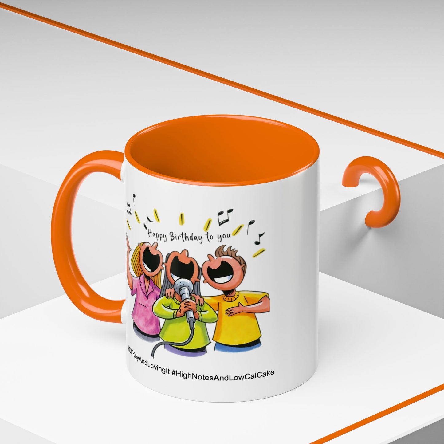 Birthday Mug - Off Key and Loving It