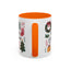Christmas Mug - Merry Christmas Green Text Presents Tree Candy Cane