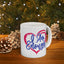 Wellness Mug - I Am Enough Heart