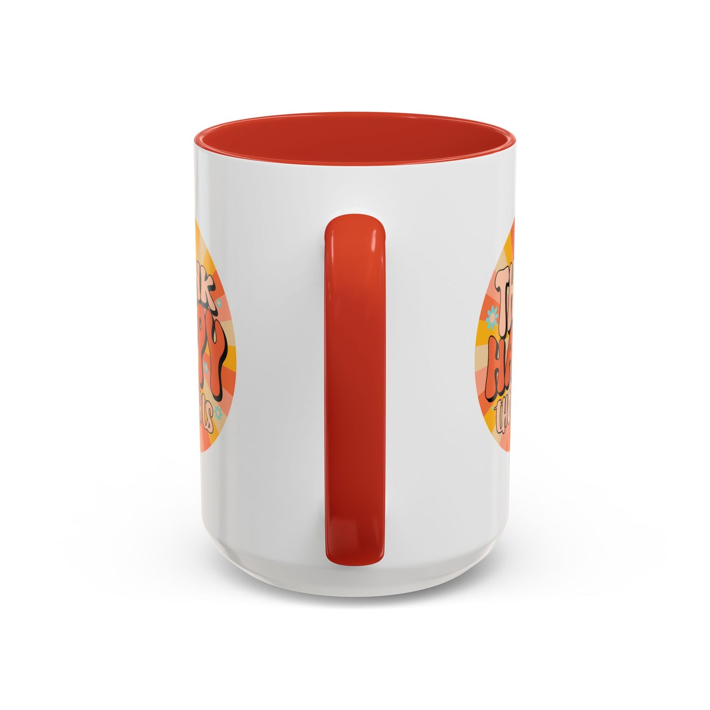 Wellness Mug - Think Happy Thoughts Hippie