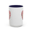 Mother's Day Mug - Love You Mom Retro Heart
