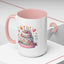 Birthday Mug - Happy Birthday Two Tiered Cake
