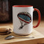 4th of July Mug - Airborne Soldier Parachute Flag