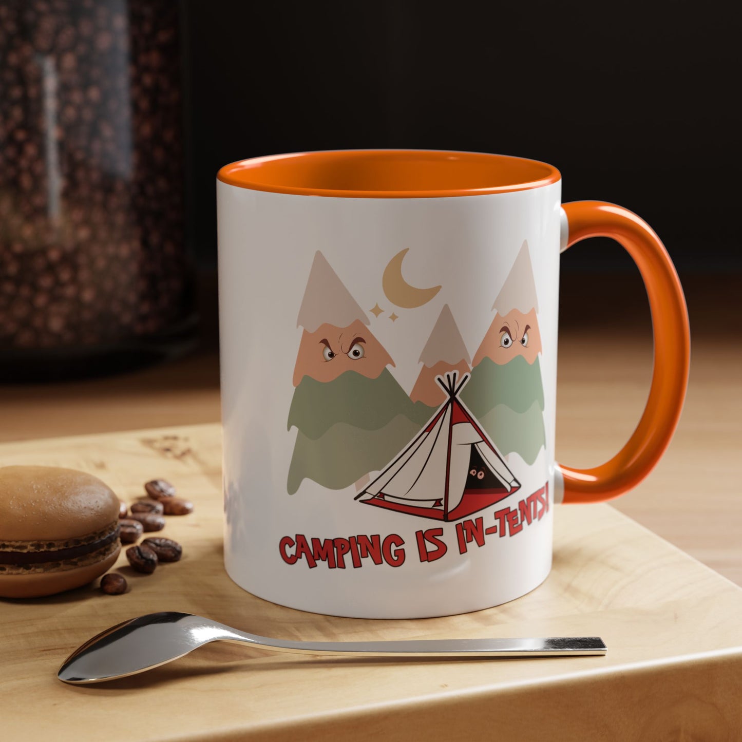 Humor Mug - Camping Is In Tents