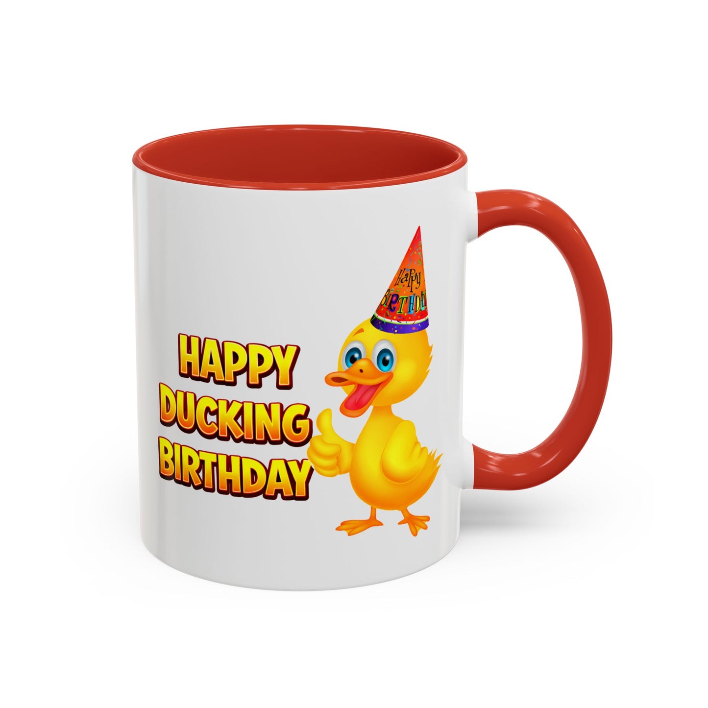 Birthday Mug - Happy Ducking Birthday