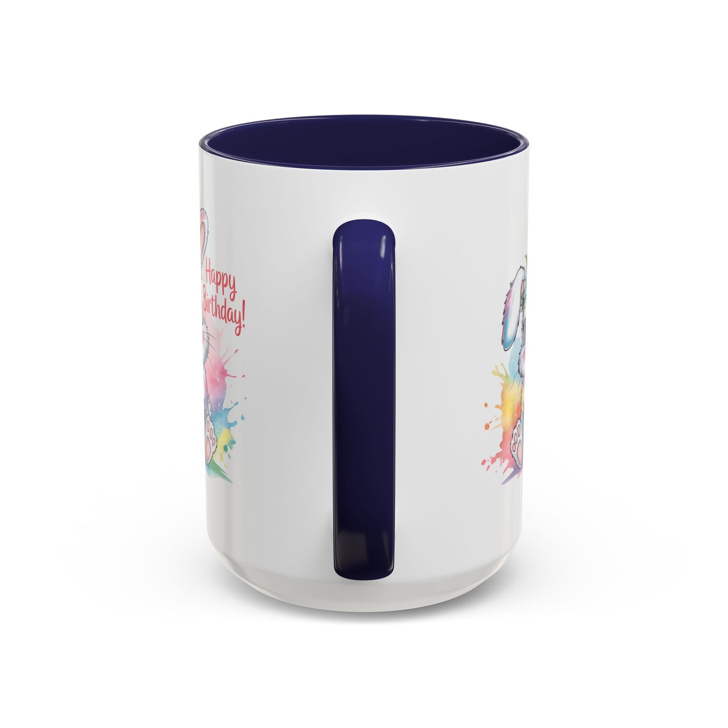 Birthday Mug - Happy Birthday Cute Bunny