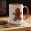Christmas Mug - Decorative Gingerbread Man