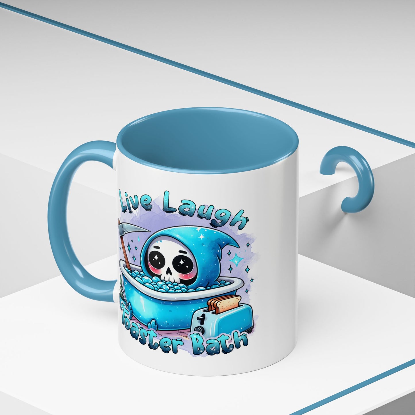 Adult Mug - Live Laugh Toaster Bath